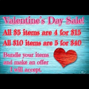 ❤️ Valentines Day Sale ❤️